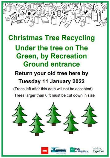  - Christmas tree recycling
